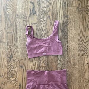 Set Active Sculptflex Box Cut Bra - Desert